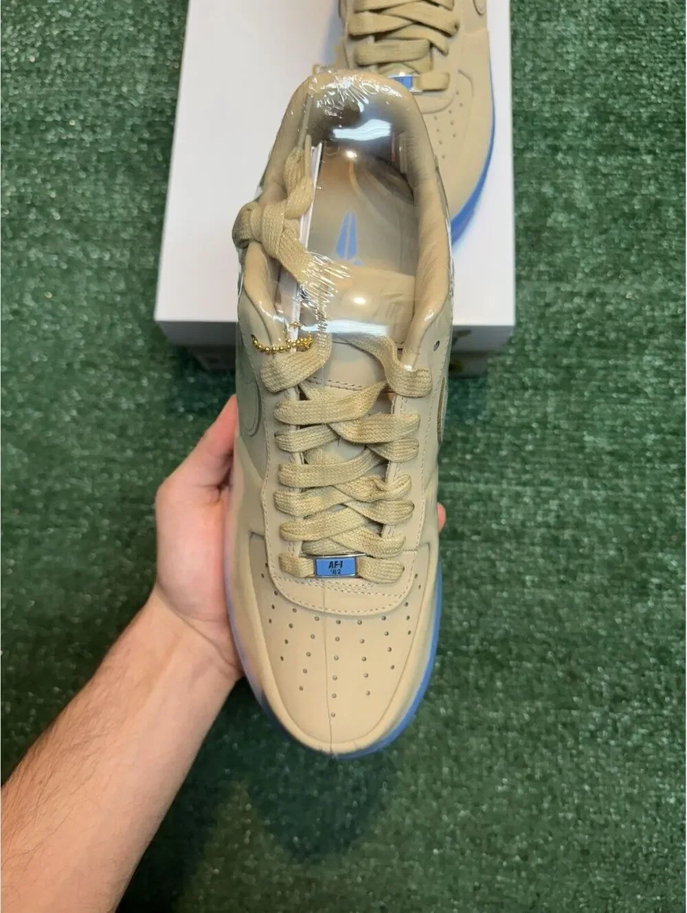 Nike Air Force 1 Low Protro Kobe Bryant Linen Size 9